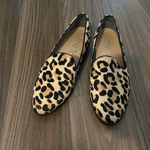 Me too slip on Leopard print loafers